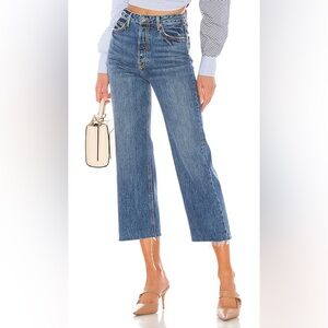 Grlfrnd Bobbi When I Need You Cropped Jeans